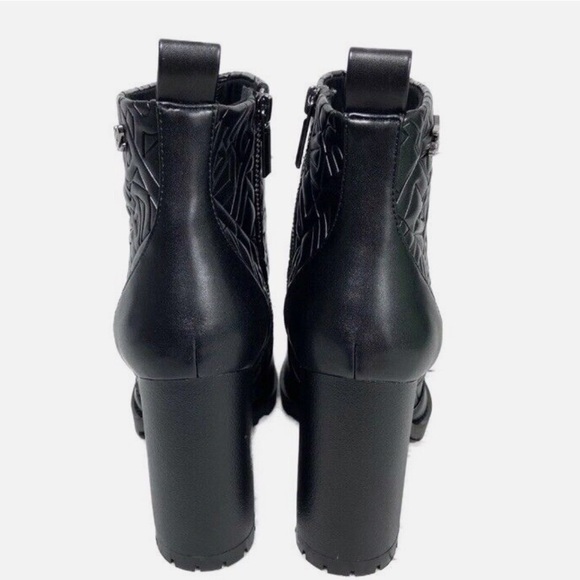 Karl Lagerfeld Paris Petria Black Ankle Boots New Size 11 NWOB - Picture 5 of 5